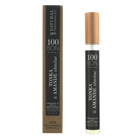 100 Bon Tonka & Amande Absolue Concentré Refillable Eau de Parfum 10ml