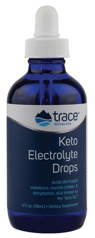 Trace Minerals, Keto Electrolyte Drops - 118 ml.