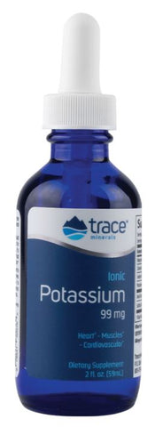 Trace Minerals, Ionic Potassium, 99mg - 59 ml.