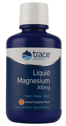 Trace Minerals, Liquid Magnesium, 300mg - 473 ml.