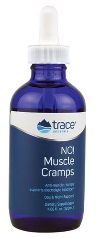 Trace Minerals, No! Muscle Cramps - 120 ml.