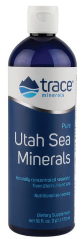 Trace Minerals, Utah Sea Minerals -  473 ml.