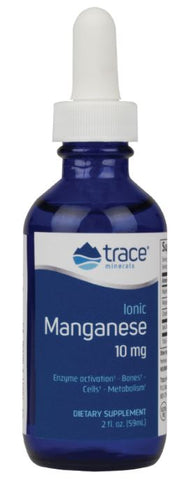 Trace Minerals, Ionic Manganese, 10mg - 59 ml.