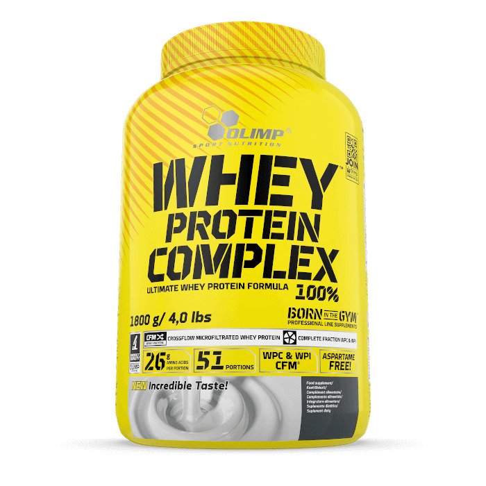 Olimp Nutrition, Whey Protein Complex 100%, Peanut Butter - 1800g