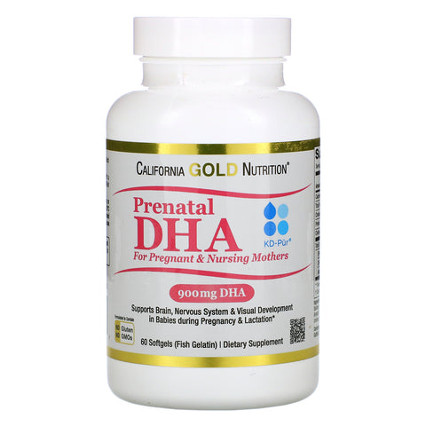 California Gold Nutrition, Prenatal DHA for Pregnant & Nursing Mothers, 450 mg , 60 Softgels