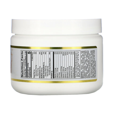 California Gold Nutrition, HydrationUP, Electrolyte Drink Mix Powder, Citrus, 8 oz (227 g)