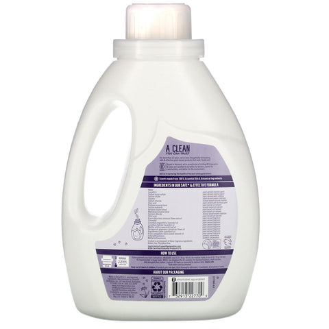 Seventh Generation, Laundry Detergent, Lavender, 50 fl oz (1.47 l)