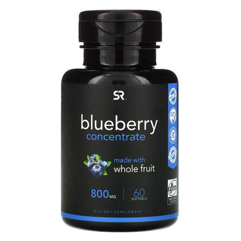 Sports Research, Blueberry Concentrate, 800 mg, 60 Softgels