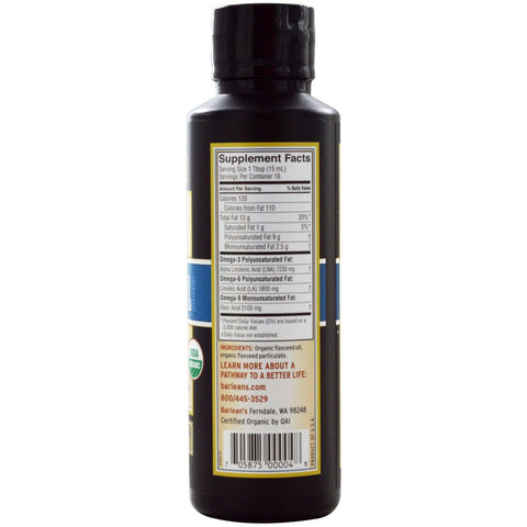 Barlean's,  Lignan Flax Oil, 8 fl oz (236 ml)