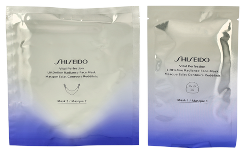 Shiseido Vital Perfection LiftDefine Radiance Face Mask Set 6 piece