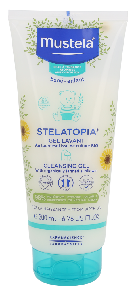 Mustela Bebe Stelatopia Cleansing Gel 200 ml