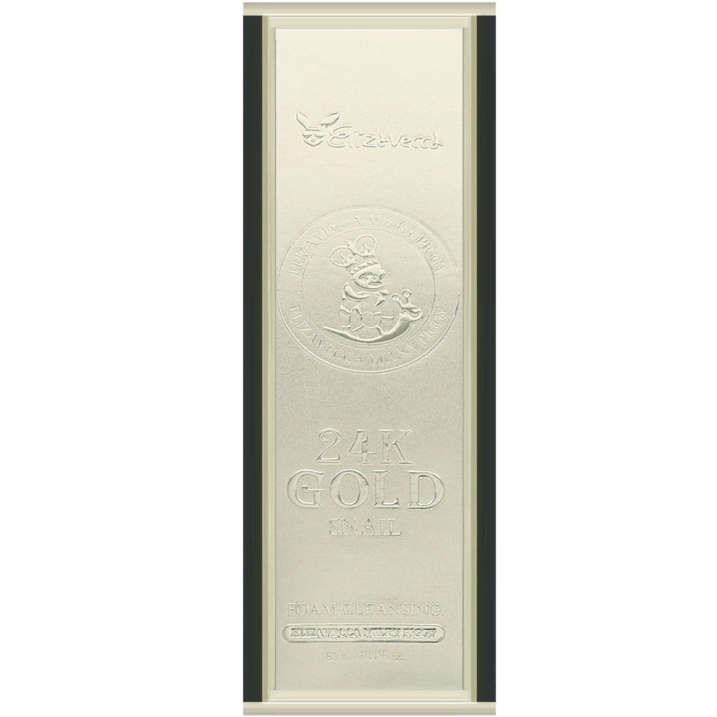 Elizavecca, Milky Piggy, 24k Gold Snail Foam Cleansing,  6.09 fl oz (180 ml)