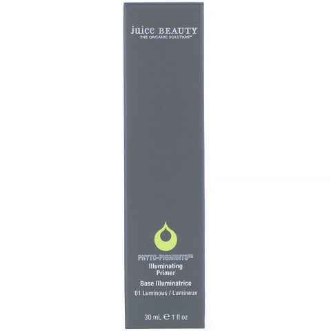 Juice Beauty, Phyto-Pigments, Illuminating Primer, 01 Luminous, 1 fl oz (30 ml)