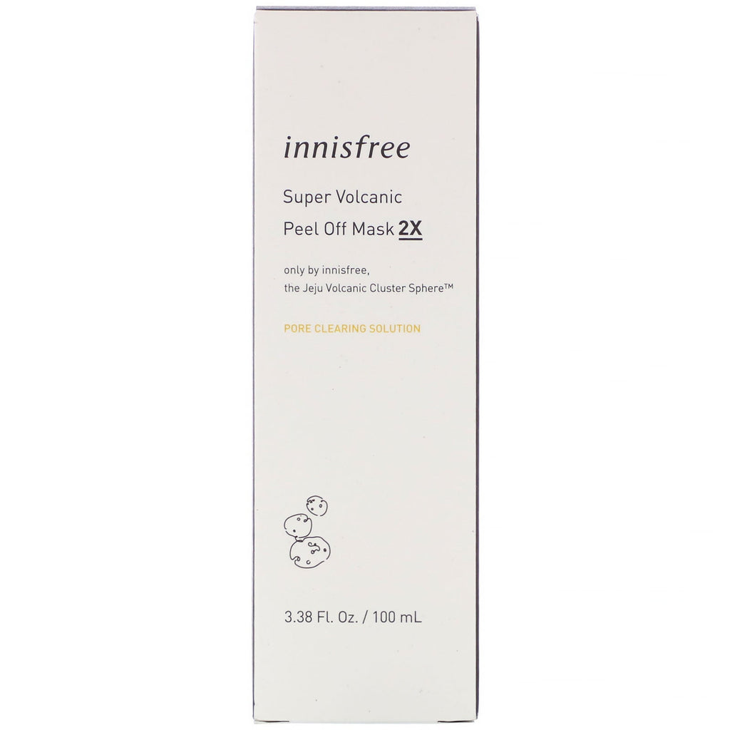 Innisfree, Super Volcanic, Peel Off Mask 2X, 3,38 fl oz (100 ml)