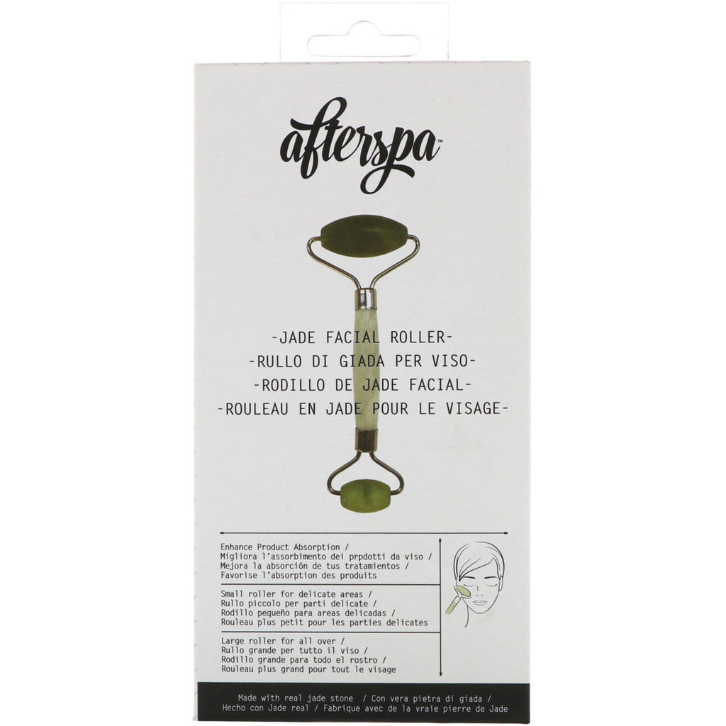 AfterSpa, Jade Facial Roller, 1 Piece