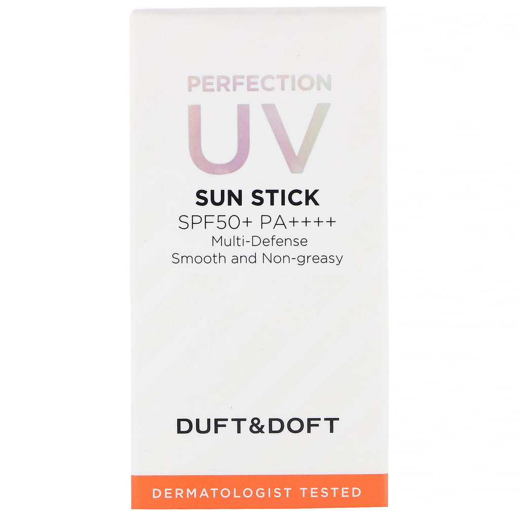 Duft &amp; Doft, UV Perfection, Sun Stick, SPF 50+ PA++++, 0,5 oz (16 g)