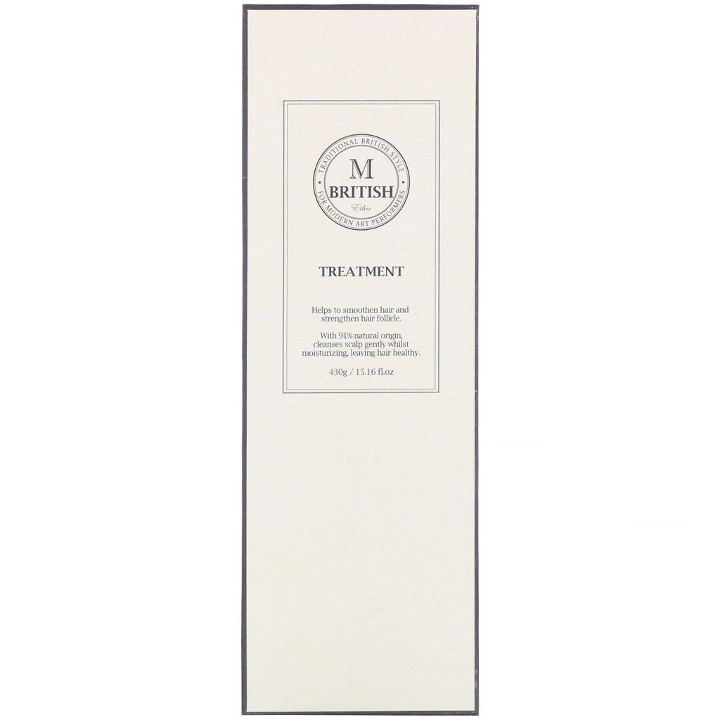 Britisk M, Ethic, Treatment, 15,16 fl oz (430 g)