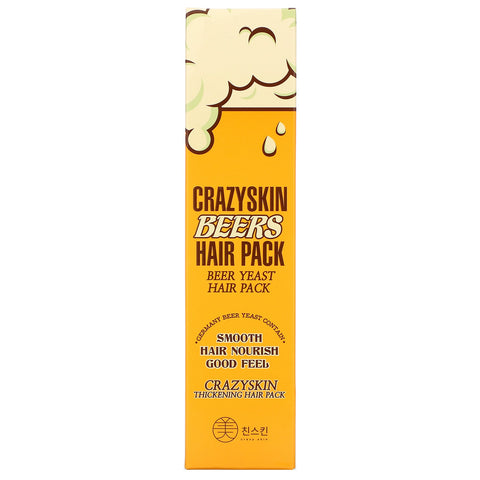 Crazy Skin, Paquete para el cabello con levadura de cerveza, 200 g