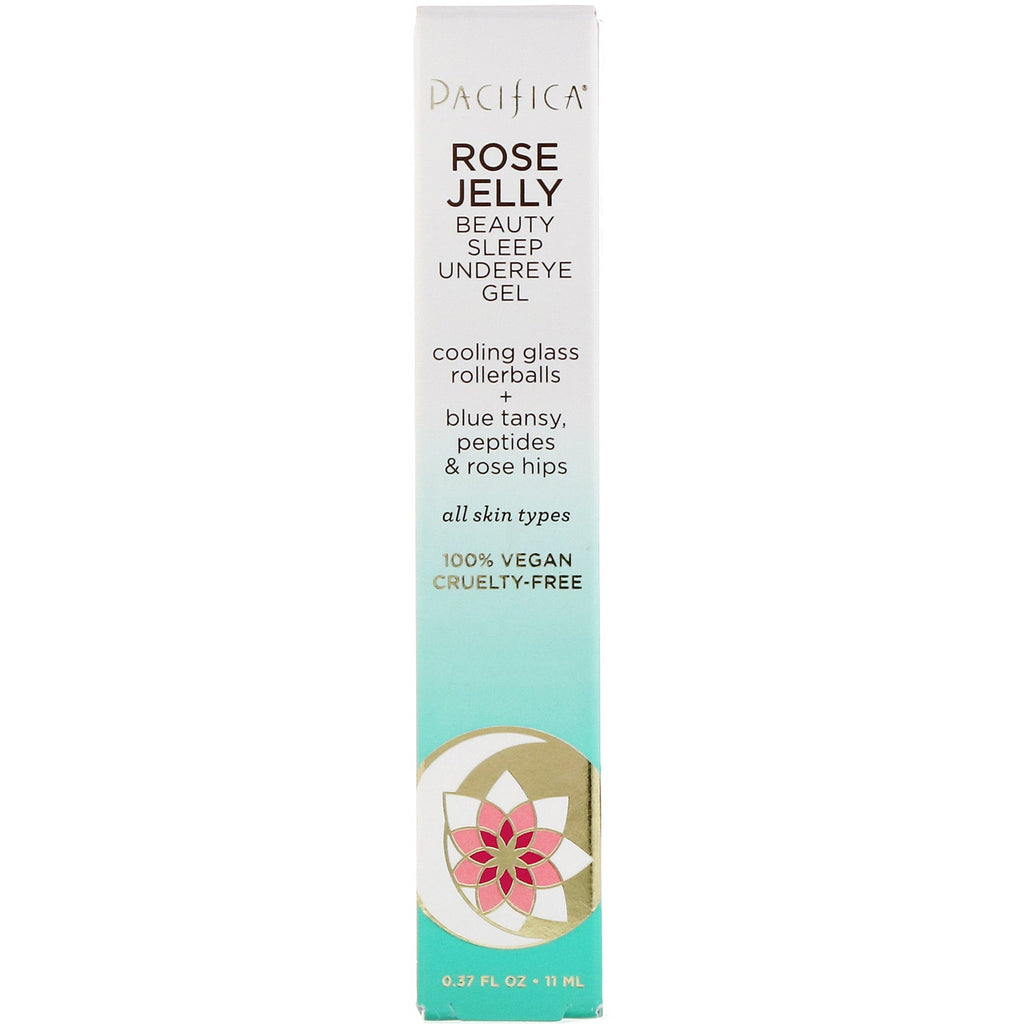 Pacifica, Gel para debajo de los ojos Beauty Sleep, 11 ml (0,37 oz. líq.)