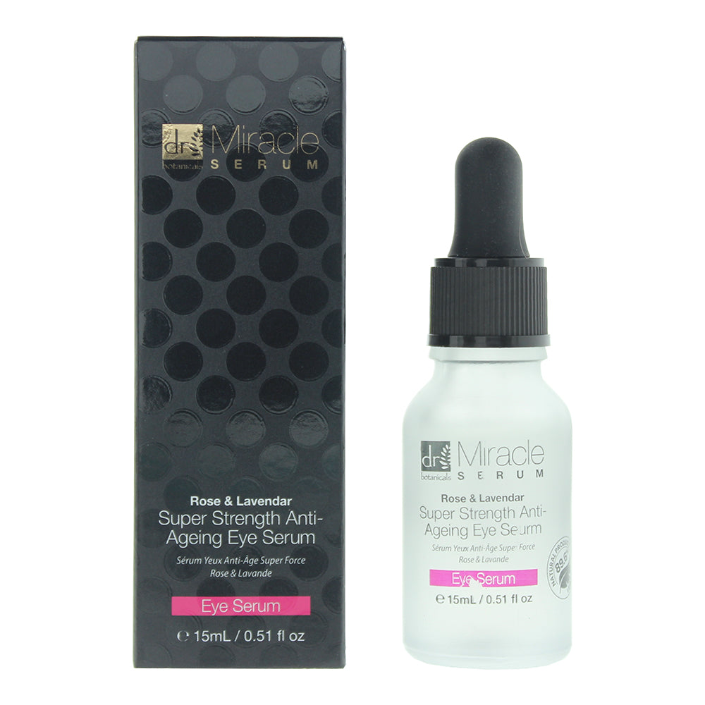 Dr Botanicals Rose  Lavender Super Strength Anti-Ageing Eye Serum 15ml