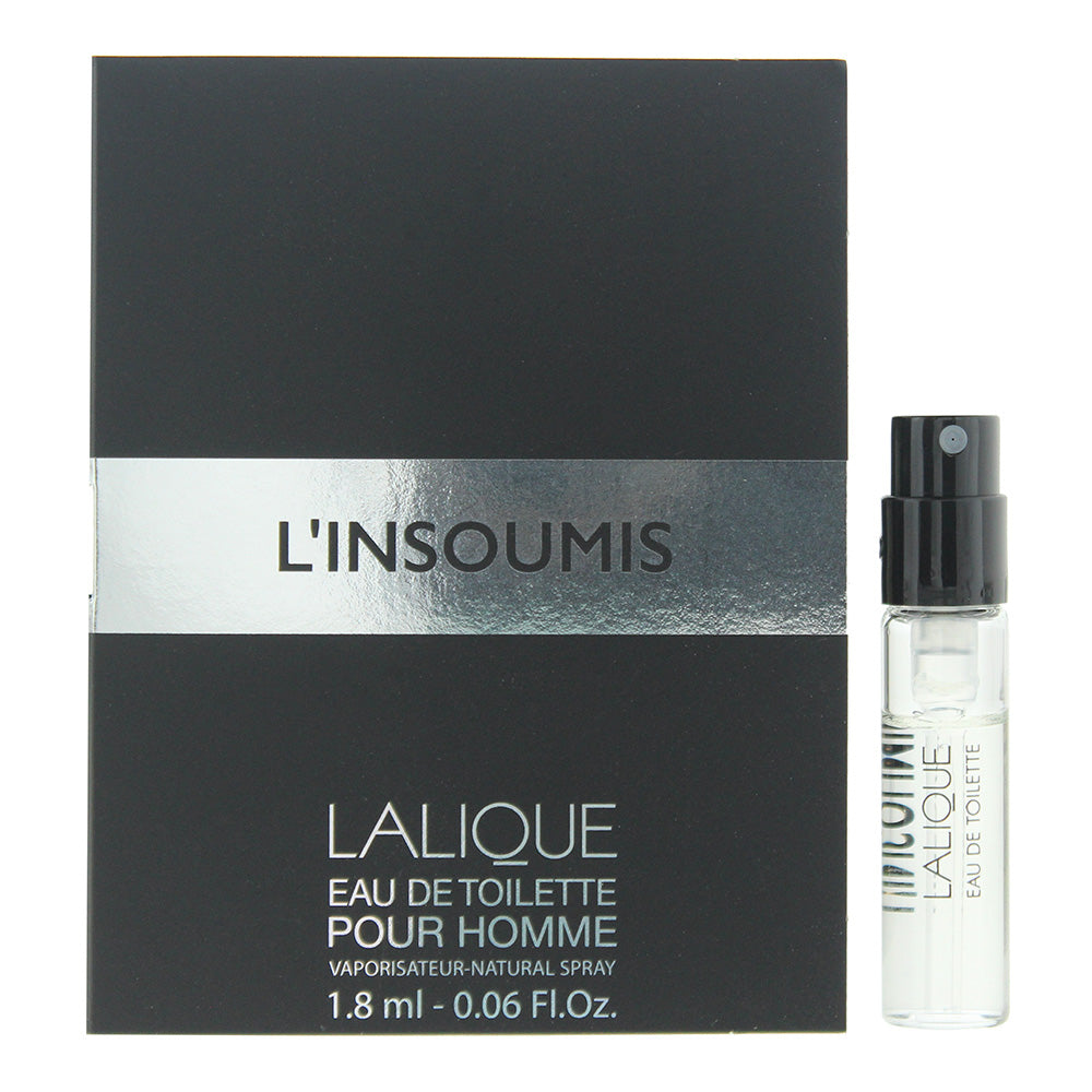 Lalique L'insoumis Eau de Toilette Vial 1.8ml