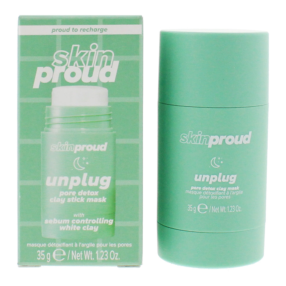 Skin Proud Unplug Pore Detox Clay Stick Mask 35g