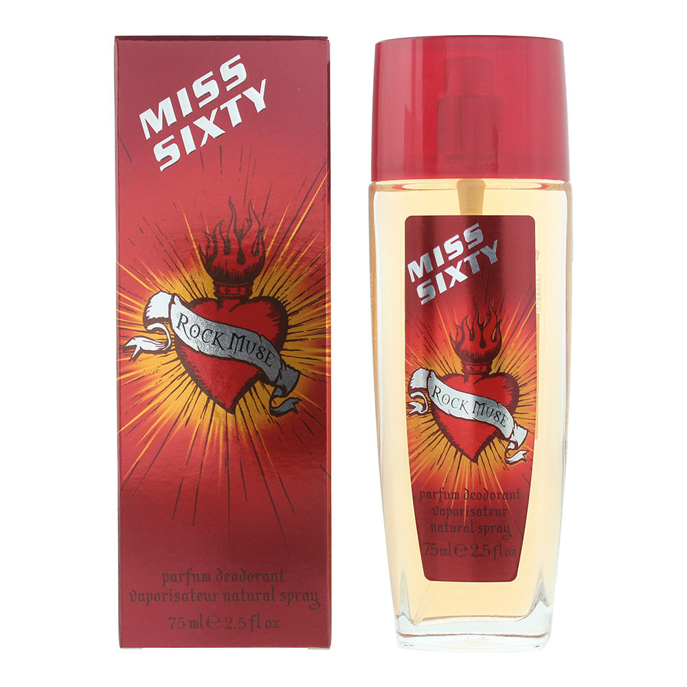 Miss Sixty Rock Muse Elixir Parfum Deodorant Spray 75ml