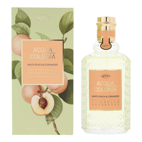 4711 Acqua Colonia White Peach & Coriander Eau de Cologne 100ml
