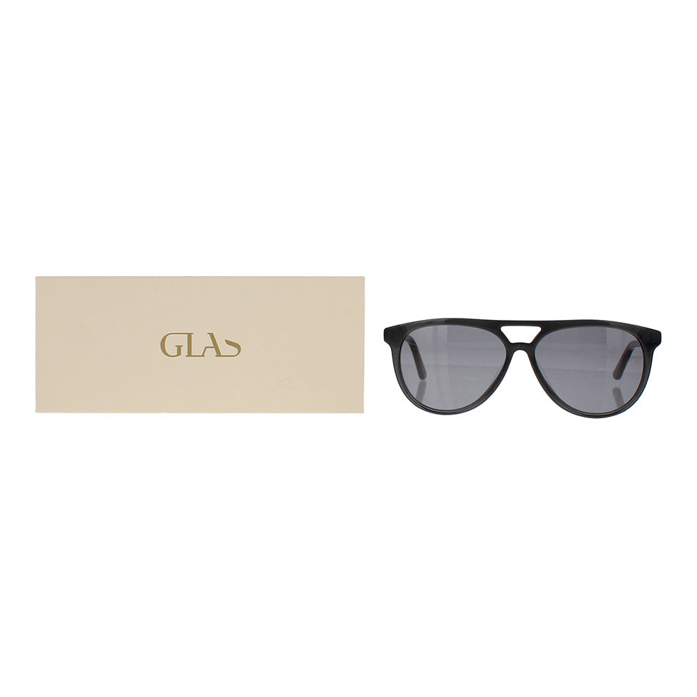 GLAS Eyewear Amelia Black UV400 Sunglasses