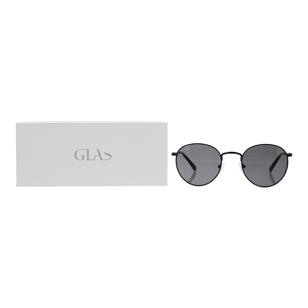 GLAS Eyewear Lucy Black UV400 Sunglasses