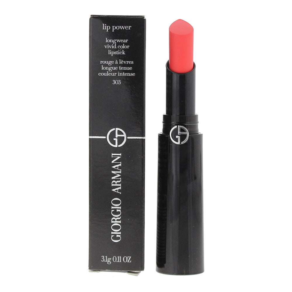 Giorgio Armani Lip Power Vivid Color 303 Lipstick 3.1g