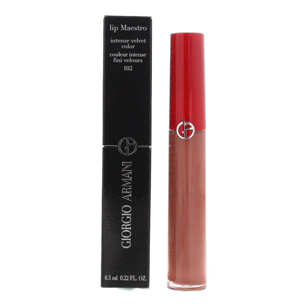 Giorgio Armani Lip Maestro Intense Velvet Color 102 Liquid Lipstick 6.5ml