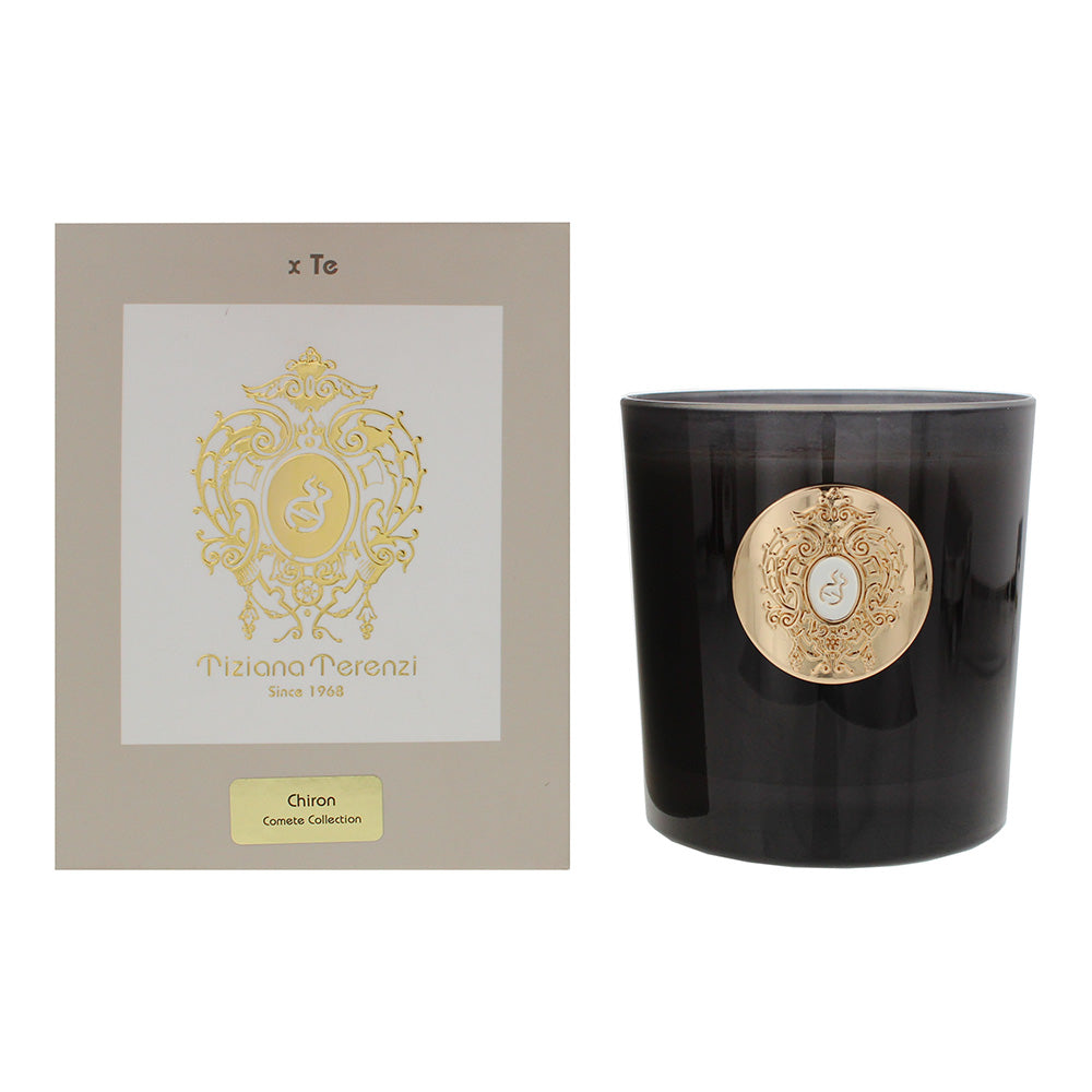 Tiziana Terenzi Chiron Black Glass Comete Candle 250g