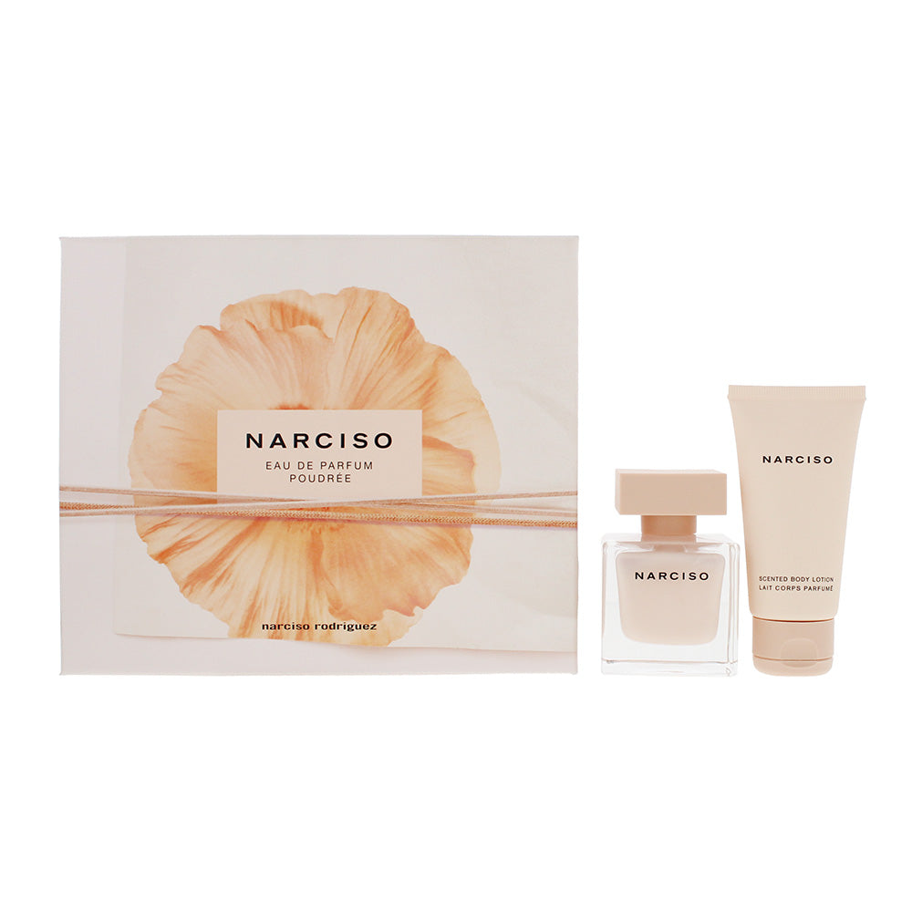 Narciso Rodriguez Poudrée 2 Piece Gift Set: Eau de Parfum 50ml -  Body  Lotion