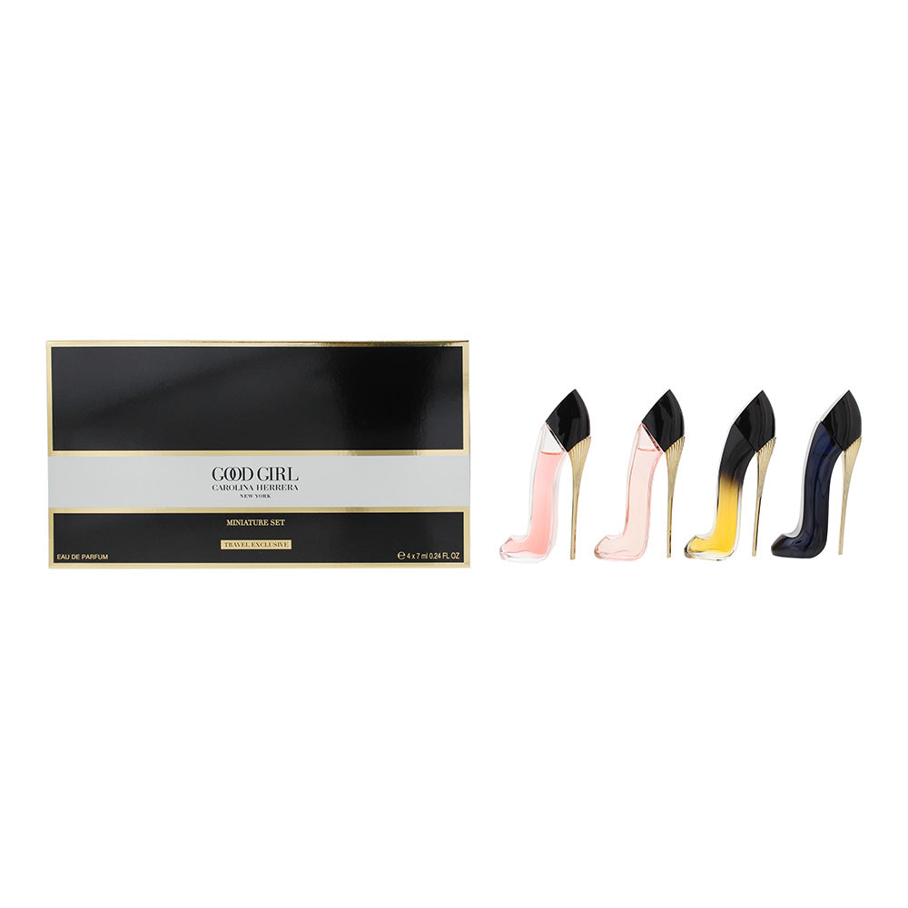 Carolina Herrera Good Girl 4 Piece Gift Set: Eau de Parfum 4 x 7ml