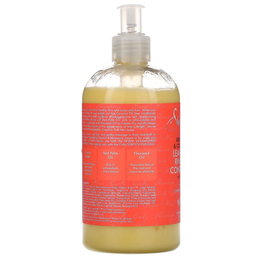 SheaMoisture, Leave-In Or Rinse-Out Conditioner, Red Palm Oil & Cocoa Butter, 13 fl oz (384 ml)