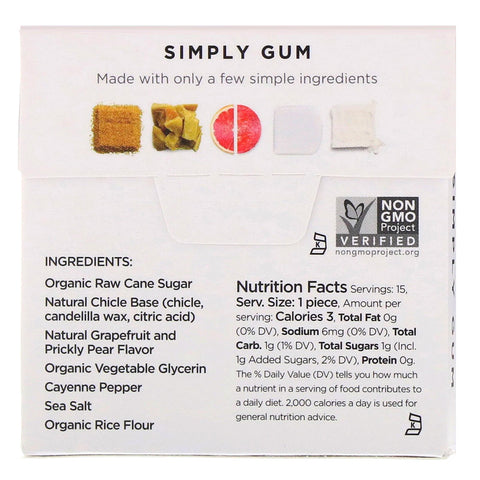 Simply Gum, Cleanse Gum, 15 stykker
