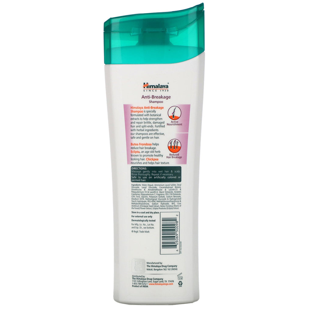 Himalaya, Anti Breakage Shampoo, Alle hårtyper, 13,53 fl oz (400 ml)