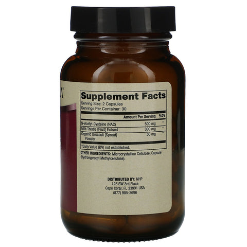 Dr. Mercola, Apoyo hepático, 60 cápsulas