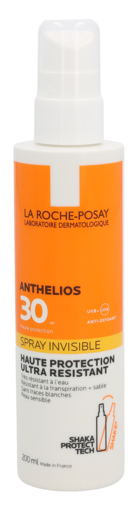 LRP Anthelios Invisible Spray SPF30 For Sensible, Ultra Resistant 200 ml
