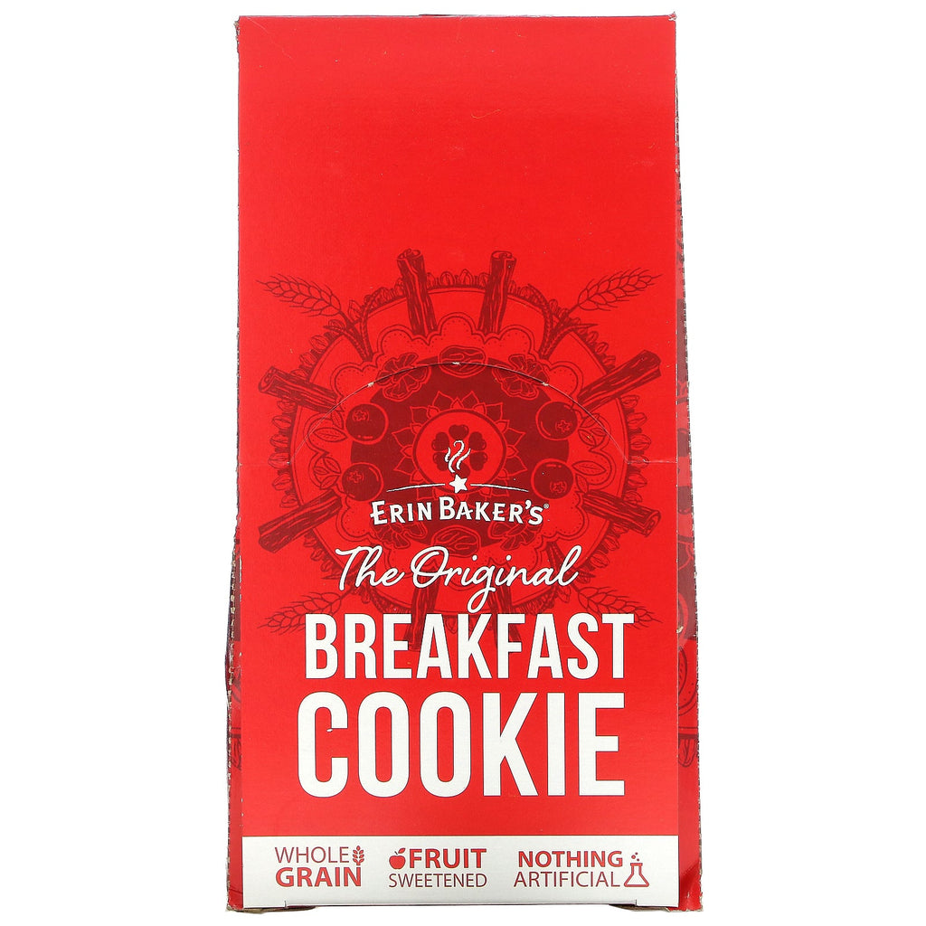 Erin Baker's, The Original Breakfast Cookie, Peanut Butter, 12 Cookies, 3 oz (85 g) hver