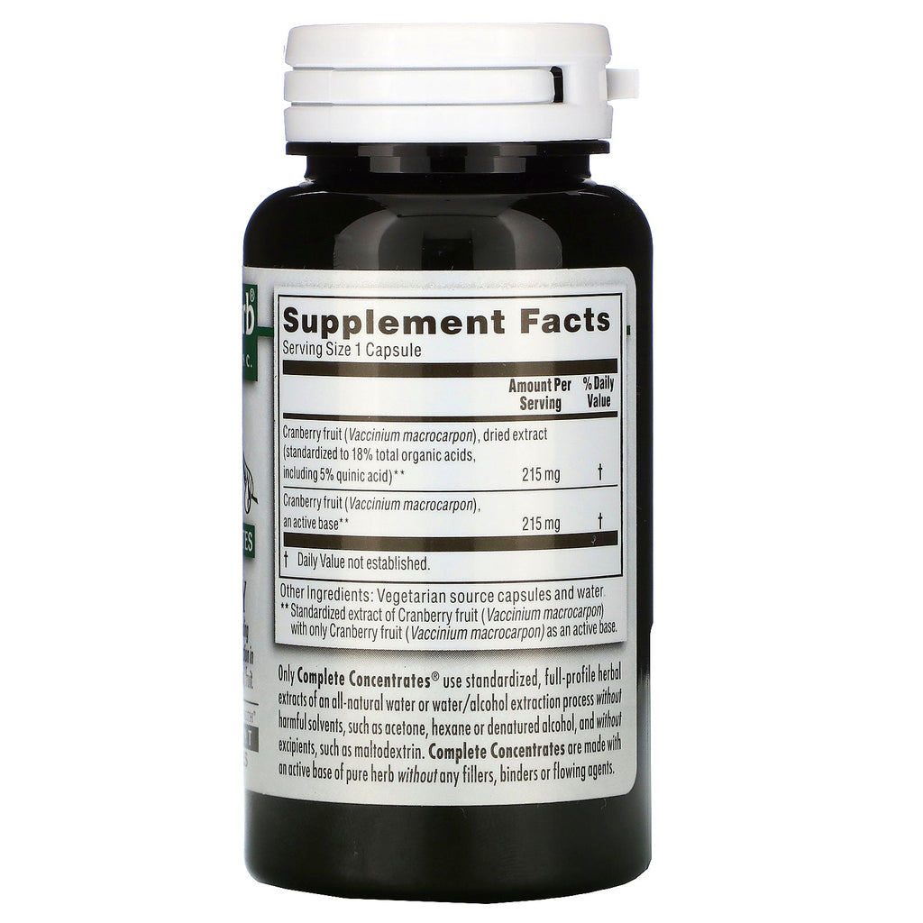 Kroeger Herb Co, concentrados completos, arándano, 90 cápsulas vegetarianas