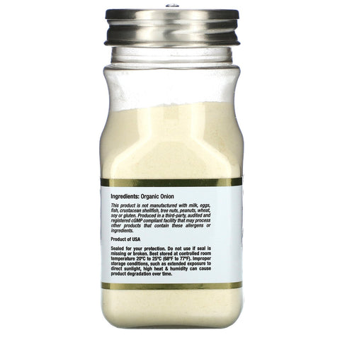 California Gold Nutrition, Cebolla en polvo, 2,5 oz (70 g)