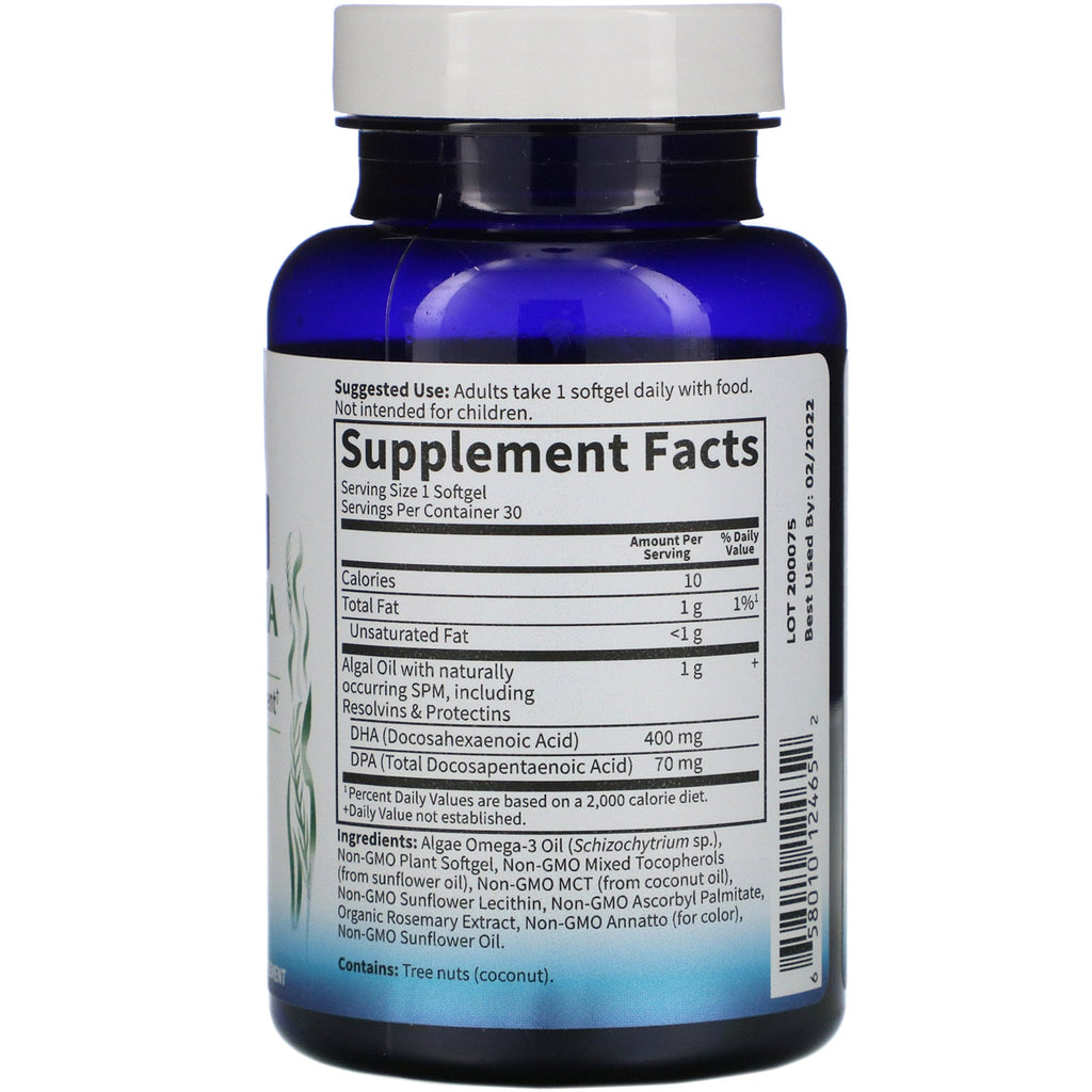 Garden of Life, Dr. Formulated, Vegan Prenatal DHA, 400 mg , 30 Softgels