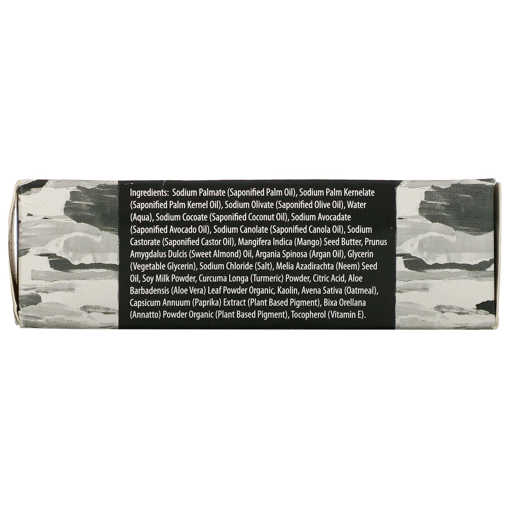 En med natur, en bar, barbering og brusebad, helbredende gurkemeje, parfumefri, 3,5 oz (100 g)