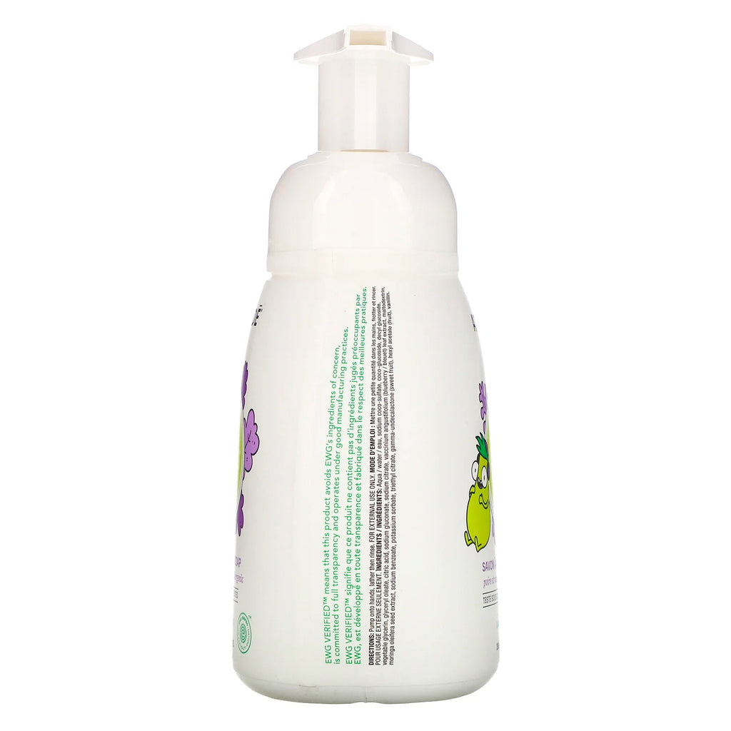 ATTITUDE, Little Leaves Science, Jabón espumoso para manos, vainilla y pera, 10 fl oz (295 ml)