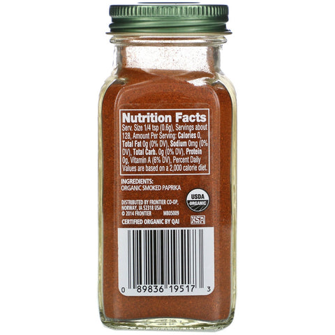 Simply, pimentón ahumado, 77 g (2,72 oz)