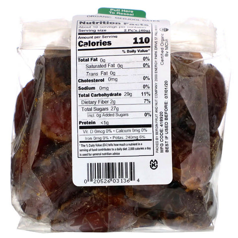 Bergin Fruit and Nut Company, Medjool Dadler, 14 oz (397 g)