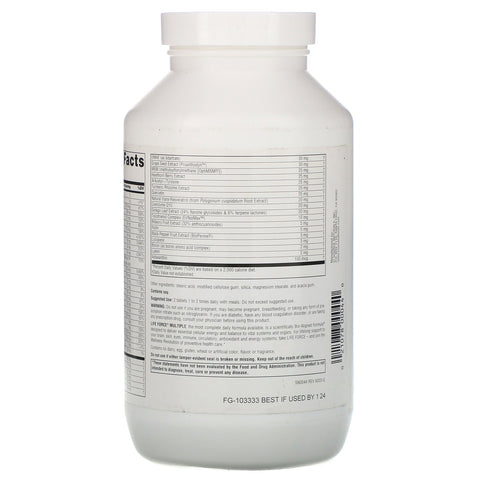 Source Naturals, Life Force Multiple, No Iron, 180 Tablets