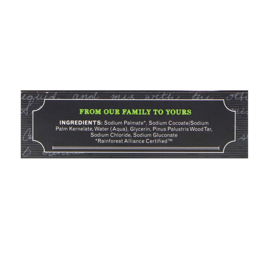 Grandpa's, Jabón en barra para rostro, cuerpo y cabello, alquitrán de pino, 4,25 oz (120 g)